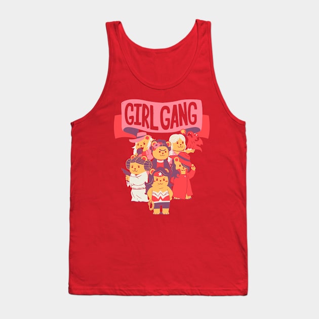 Girl Gang Tank Top by Tobe_Fonseca